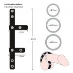 BAD KITTY - PIERŚCIEŃ NA PENISA I JĄDRA REGULOWANE