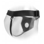 FETISH FANTASY ELITE - UPRZĄŻ STRAP-ON Z ELASTYCZNYM PIERŚCIENIEM SYLIKONOWYM