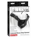 FETISH FANTASY ELITE - UPRZĄŻ STRAP-ON Z ELASTYCZNYM PIERŚCIENIEM SYLIKONOWYM