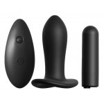 FETISH FANTASY SERIES - ELASTYCZNE STRINGI Z MAŁYM DILDO I VIBRO-BULLETEM