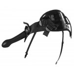 FETISH FANTASY SERIES - REGULOWANA UPRZĄŻ STRAP-ON Z WYJMOWANYM CZARNYM DILDO