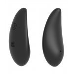 FETISH FANTASY SERIES - CZARNE STRINGI Z DOŁĄCZONYM DILDO I VIBRO-BULLETEM