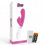 GLOSSY - WIBRATOR ELVIS KRÓLICZEK G-SPOT RÓŻOWY