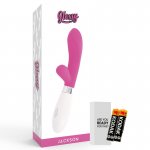 GLOSSY - WIBRATOR JACKSON KRÓLICZEK G-SPOT RÓŻOWY