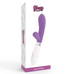 GLOSSY - WIBRATOR JACKSON KRÓLICZEK G-SPOT FIOLETOWY