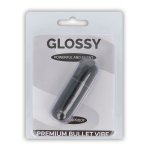 GLOSSY - WIBRATOR PREMIUM POCISK VIBE CZARNY