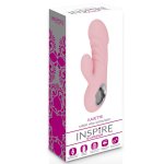 INSPIRE - WIBRATOR JULIETTE ZE STYMULATOREM ŁECHTACZKI RÓŻOWY