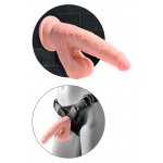 KING COCK PLUS - REALISTYCZNE DILDO Z JĄDRAMI I KULKAMI W ŚRODKU 21.5CM