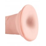 KING COCK PLUS - REALISTYCZNE DILDO Z ŻYŁAMI 13CM