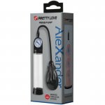 PRETTY LOVE - AUTOMATYCZNA POMPKA DO PENISA Z MANOMETREM PRZEZROCZYSTA