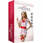 LE FRIVOLE 02896 - KOSTIUM SEKSOWNEJ PIELĘGRNIARKI KOMPLET 4-CZĘŚCI