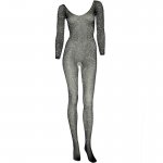 LEG AVENUE - SEKSOWNE BODYSTOCKING KABARETKI OTWARTY KROK ONE SIZE