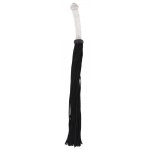 DILDO SZKLANE Z BICZEM 2IN1/FLOGGER GLASS