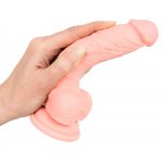 MEDICAL SILICONE - MEDYCZNE SILIKONOWE DILDO 18CM