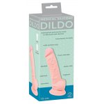 MEDICAL SILICONE - MEDYCZNE SILIKONOWE DILDO 18CM