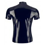 MĘSKA KOSZULKA WINYLOWA Z KOŁNIERZYKIEM/SHIRT