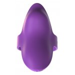 SILIKONOWY WIBRATOR NA PALEC FIOLETOWY