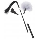 ZESTAW MINI BICZY/PACEK BDSM/MINI FLOGGER SET WITH THREE ATTACHMENTS