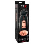 PDX ELITE - MASTURBATOR Z WIBRACJĄ FUNKCJĄ DOJENIA I DŹWIĘKIEM