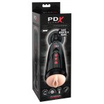 PDX ELITE - MASTURBATOR Z WIBRACJAMI I DŹWIĘKIEM JĘCZENIA