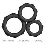 PDX ELITE - ELASTYCZNY RĘKAW MASTURBATORA Z WIBRACJĄ CZARNY