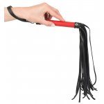 PEJCZ BDSM CZARNO-CZERWONY/FLOGGER