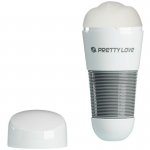 PRETTY LOVE - MĘSKI MASTURBATOR KSZTAŁT WAGINY BIAŁY
