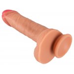  REALISTIXXX - NATURALNE DILDO Z ŻYŁAMI ŻOŁĘDZIEM I JĄDRAMI 19.5CM