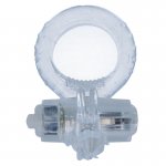 INTENSE - INTENSYWNY PIERŚCIEŃ KRÓLICZEK NA PENISA BEZBARWNY