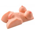 REALISTYCZNY TORS Z PIERSIAMI ODBYTEM I CIPKĄ CIELISTY