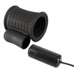 REBEL - ROWKOWANY MASTURBATOR Z WIBRO-BULLETEM I PILOTEM CZARNY