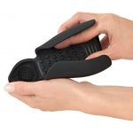 REBEL - MASTURBATOR Z WYPUSTKAMI ROWKAMI I 2 FUNKCJAMI CZARNY