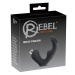 REBEL - WIBRATOR PROSTATY W KSZTAŁCIE LITERY L CZARNY