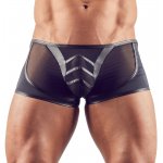 SVENJOYMENT - SEKSOWNE BOKSERKI Z SIATKĄ NA TYŁKU CZARNE