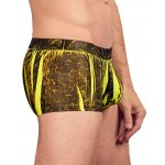 SVENJOYMENT - SEKSOWNE BOKSERKI W JASKRAWYM ŻÓŁTYM KOLORZE Z WZORAMI