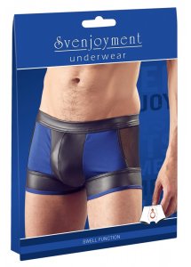 SVENJOYMENT - SEKSOWNE BOKSERKI Z NIEBIESKIMI WSTAWKAMI I SIATECZKĄ
