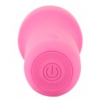 SWEET SMILE - RÓŻOWY MINI WIBRATOR Z ELASTYCZNĄ GŁÓWKĄ DO MASAŻU