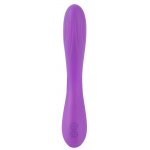 SWEET SMILE - ELASTYCZNY WIBRATOR Z 7 TRYBAMI WIBRACJI FIOLETOWY