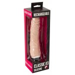 WIBRATOR REALISTYCZNY CIELISTY 21,2CM-CLASSIC SILICONE #3