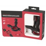 YOU2TOYS - WIBRATOR PROSTATY Z STYMULATOREM KROCZA I PIERŚCIENIEM