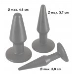 YOU2TOYS - ZESTAW 3 TRENINGOWYCH KORKÓW ANALNYCH 