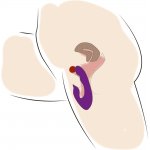 YOU2TOYS - SILIKONOWY WIBRATOR Z RAMIENIEM STYMULUJĄCYM