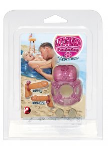 YOU2TOYS - PIERŚCIEŃ EREKCYJNY Z MINI-WIBRATOREM RÓŻOWY