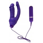 YOU2TOYS - ELASTYCZNY PODWÓJNY WIBRATOR Z PILOTEM