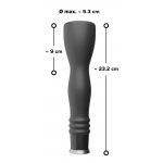 YOU2TOYS - MASTURBATOR DO JĄDER ŻOŁĘDZI CZARNY