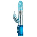 YOU2TOYS - NIEBIESKI WIBRATOR PERŁOWY KRÓLICZEK 22CM