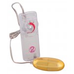 YOU2TOYS - STYMULUJĄCE JAJKO WYBRACYJNE Z PILOTEM ZŁOTE