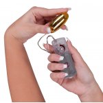 YOU2TOYS - STYMULUJĄCE JAJKO WYBRACYJNE Z PILOTEM ZŁOTE