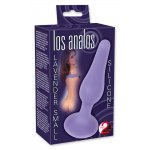 YOU2TOYS - SILIKONOWY KOREK ANALNY Z PODSTAWĄ FIOLETOWY