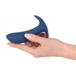 YOU2TOYS - WIBRO-KOREK ANALNY Z ZAKRZYWIONYM TRZONEM 12CM